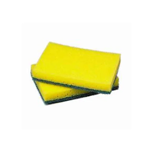 Yellow & Green Sponge Scourers